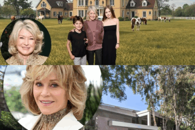 Inside Jane Fonda’s Double Life of Luxury and Mystery: From the Hidden Corners of Her Secret New Mexico Farm Where She Escapes Hollywood’s Chaos, to the Glittering Halls of Her Iconic Beverly Hills Mansion Filled With Rare Art, Old Hollywood Memories, and Whispers of Untold Stories—What Really Happens Behind Those Closed Doors, Why She Chooses to Live Between Two Worlds, and How These Exclusive Properties Reveal More About Her Personality, Her Secrets, and the Shocking Truths She’s Never Shared Until Now