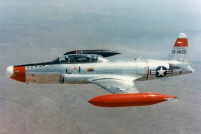 The Lockheed NT-33A was a modified T-33 jet trainer used as a variable-stability testbed from 1959 to 1997. Operated by the U.S. Air Force, NASA, and Calspan, it could be programmed to mimic the handling of different aircraft, making it vital for testing fly-by-wire systems, control laws, and pilot training methods. With a dual cockpit (test pilot up front, safety pilot in the rear), it directly influenced the development of modern fighters like the F-15, F-16, and early stealth aircraft.