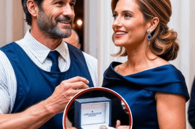 They Mocked the Janitor at the Charity Gala, Whispering and Pointing, Thinking No One Important Was Watching—But Moments Later, the Billionaire CEO Everyone Admired Pulled Out a Ring, Dropping the Room into Stunned Silence, Revealing a Secret Love Story No One Could Have Predicted, Transforming an Evening of Laughter at Someone’s Expense into the Most Jaw-Dropping Proposal of the Year, Leaving Guests Speechless, Phones Out, Capturing Every Reaction, and Reminding Everyone That True Love Can Appear in the Most Unexpected Places, Turning a Humiliating Moment Into a Fairytale Ending Right Before Their Eyes