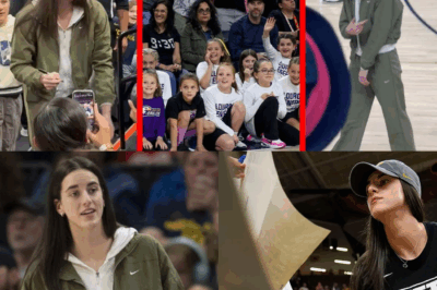 The Unseen Playbook: Caitlin Clark’s Viral Courtside Charm Offensive Captures Hearts and Redefines Rivalry