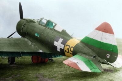 MÁVAG Héja II, a Hungarian fighter aircraft used during World War II. It was the Hungarian version of the Italian Re.2000 manufactured with a Hungarian-built Manfred Weiss WM K-14 engine and increased armor.