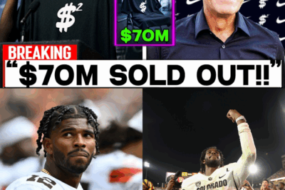 Breaking: Shedeur Sanders’ Nike Logo Shirt Smashes Sales Records with a Jaw-Dropping $70 Million Sold Out in Just 2 Minutes—What’s Behind This Unbelievable Surge in Demand, and How Did He Achieve This Unprecedented Success?