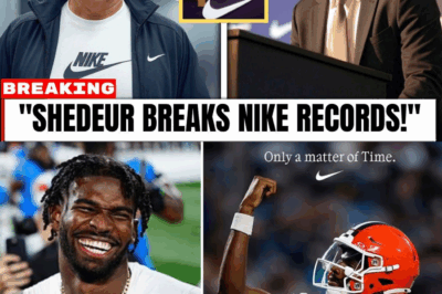 Nike Stunned as Shedeur Sanders’ Logo Drop Sends Sales Soaring to Unbelievable Heights – The Shocking “Shedeur Effect” Everyone Is Talking About!
