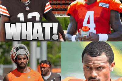 🚨Breaking: Deshaun Watson Delivers a Bold and Unmistakable Message to Shedeur Sanders and the Entire Browns Organization — What Does This Mean for Sanders’ Future in Cleveland? Watson’s Shocking Words Could Change the Team’s Dynamics Forever. Is There Tension Brewing in the Locker Room, or Is Watson Taking a Stand on a Bigger Issue? Find Out What’s Really Going On Behind Closed Doors in Cleveland!