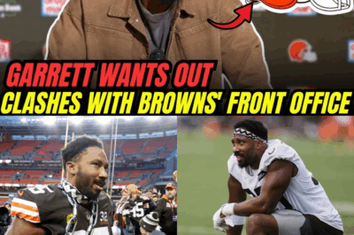 The Ultimatum: Myles Garrett’s Explosive Confrontation and the Battle for the Cleveland Browns’ Soul