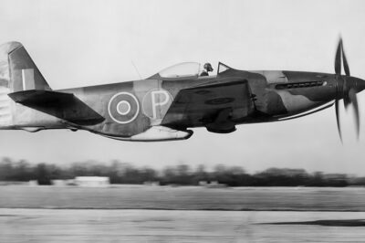 Martin-Baker MB 5 was the ultimate development of a series of prototype British fighter aircraft built during the Second World War. Sadly neither the MB 5 nor its predecessors ever entered production, despite what test pilots described as excellent performance.
