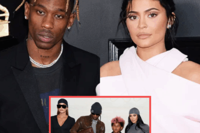 🔥😱 Shocking Hollywood Reunion Leaves Fans Gasping: Kim Kardashian and Kris Jenner Stun the World by Secretly Reuniting With Kylie Jenner’s Ex Travis Scott in a High-Stakes Encounter Packed With Hidden Agendas, Explosive Drama, Whispered Betrayals, and Family Secrets That Threaten to Rip the Kardashian-Jenner Empire Apart While Cameras Roll, Fans Speculate, and the Truth Behind Kylie’s Silent Reaction Raises More Questions Than Answers, Forcing the Family to Confront Past Mistakes, Rekindled Tensions, and a Possible New Chapter That Could Change Everything Forever 😱🔥