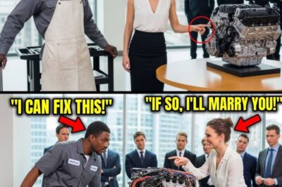 “You couldn’t possibly fix what my experts can’t,” the arrogant CEO sneered. So the mechanic waited. After her team gave up, he stepped in and repaired the “unfixable” engine in minutes, delivering a cold, silent lesson in genius and the most expensive dose of humility she’d ever receive.
