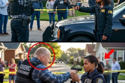 He thought she was an easy target—a woman alone in her own driveway. He pulled his gun, expecting fear and compliance. He had no way of knowing he’d just threatened an off-duty FBI Tactical Commander who was about to give him the most terrifying, and final, lesson of his life.