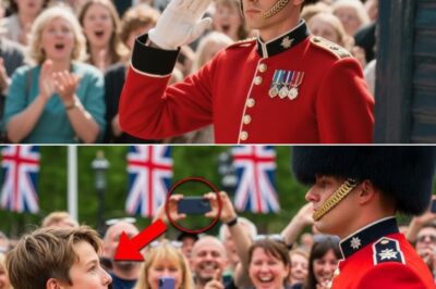 The Brat at Buckingham Palace: How a 12-Year-Old’s Disrespect for a Queen’s Guard Led to a Life-Changing Lesson in Humility
