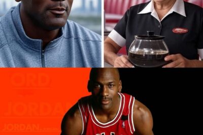 He thought it was just a tip for his last meal as a Bull. He was wrong. Discover the unbelievable story of how a single check from Michael Jordan on a historic night created a shocking ripple effect, transforming a stranger’s life and quietly funding a legacy of hope.