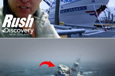 35-Foot R0gue Wave Obliterates Ship’s Bow, Leaving Fishermen Stranded in a Ra.ging Storm! Witness the terrifying moment a m0nster wave crumples steel like paper, and see the sh0cking aftermath. Will they make it back to shore, or is this their final, deadly catch? You won’t believe the footage.
