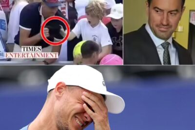 He became the villain of the US Open for snat-ching a hat from a child. Now, the disgraced CEO is finally talking, but his explanation isn’t an apology. It’s a bizarre justification that’s even more sh0cking than the act itself, leaving everyone asking one simple question: why?