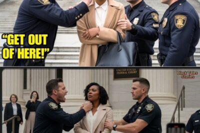 Chaos in the C0urtroom: Police Officers Sla-p a Bl-ck W0man Before the Eyes of Everyone — But What She Does Seconds Later Leaves the Judge and Crowd in Total Sh0ck