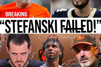 Derek Carr EXPL0DES in Furious Rant at Kevin Stefanski, Publicly Blaming Him for the Complete Collapse of Game Plans and the Stunning Failure to Protect Shedeur Sanders in a Sh0cking Outburst That Left Fans Speechless!