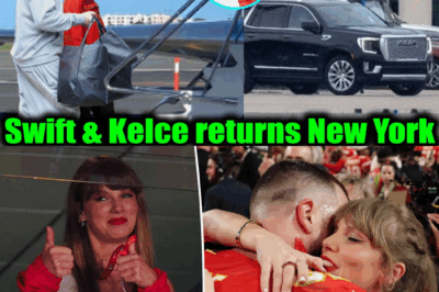 The Private Flight After the Fall: Inside Taylor Swift and Travis Kelce’s Quiet Display of Unity After a Crushing Defeat