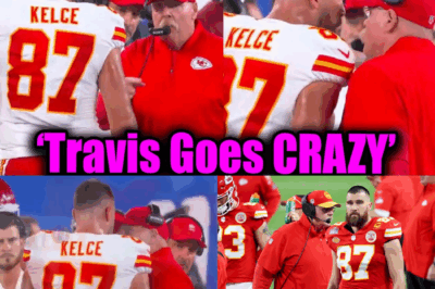 Travis Kelce Erupts on Coach Andy Reid After Touchdown at Metlife: Internal Strife or Winning Pressure?