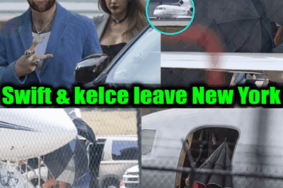 From MetLife Glory to Private Jet Luxury: Travis Kelce and Taylor Swift Depart NYC, Cementing Their Kansas City Connection BB