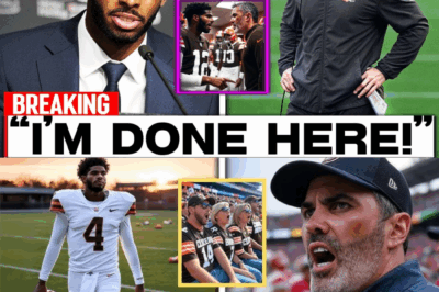 Organizational Armageddon: Inside the Shedeur Sanders Walkout and the Coaching Confrontation Tearing the Cleveland Browns Apart