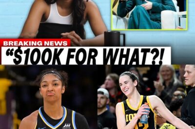 Caitlin Clark’s $100K Speaking Fee Ignites WNBA Firestorm: Angel Reese’s Fury and the Battle for Financial Supremacy bb