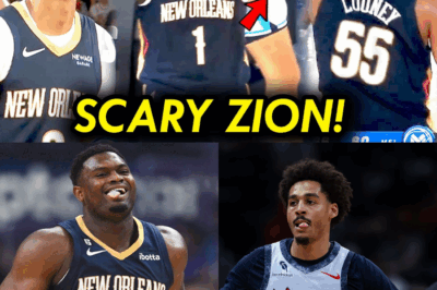Zion Williamson Shocks the World with New Physique as He, Jordan Poole, and Kevon Looney Make History in a Memorable Preseason Showdown BB