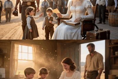 Mail-Order Bride Showed Up in a Wheelchair for Marriage—Then the Single Dad Rancher Shocked Her. BB