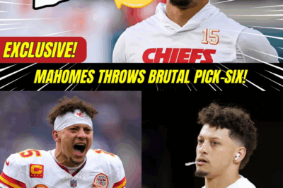 Mahomes’ Costly Pick-Six Shocks Chiefs Kingdom, Sparks Heidi Gardner’s Heartbreak, and Ignites Playoff Fears BB