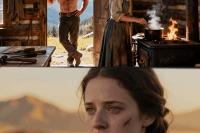 Beaten Settler Was Sent to Cook for the mountain man as a Punishment, Until He Refused to Let Her Go BB