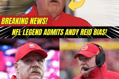 NFL Legend’s Shocking Admission of Andy Reid Bias Ignites Debate After Chiefs’ Stinging Loss BB