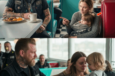 Can I Take the Leftovers for My Daughter?” — The Biker’s Reaction Left the Whole Diner Silent BB