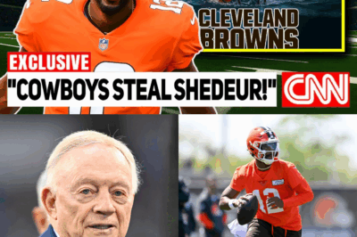 Jerry Jones’s Ultimate Gamble: Cowboys Reportedly Snatch Shedeur Sanders, Plunging Browns into Crisis and Threatening Dak Prescott’s Reign BB