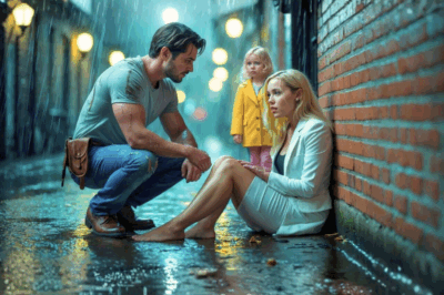 “Please, don’t hurt me, I can’t walk…” Begged the Female CEO—Then the Single Dad Changed Everything