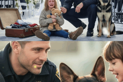 Abandoned Girl at Wedding Gate — What the Police Officer and His German Shepherd Did Will Shock You BB