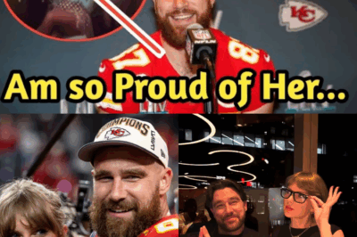 Travis Kelce Reddens, Beaming with Pride as Taylor Swift’s New Song and Viral Football Catch Take Center Stage: “She’s a Genius!” BB
