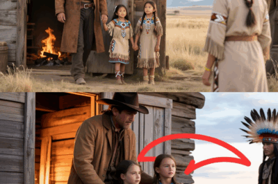 Cowboy Saves Two Apache Girls… Next Day, Their Mother Arrives With A Strange Reward. BB
