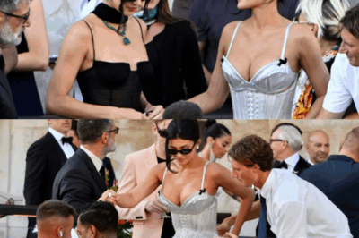 In a Stunning Twist That Has Social Media Ablaze and High Society Whispering in Awe, Kourtney Kardashian, Against All Expectations, Shockingly Chooses to Boycott the Extravagant $50 Million Wedding of Jeff Bezos and Lauren Sánchez, Leaving Fans and Insiders Reeling Over Her Bold Decision to Prioritize Personal Principles and Privacy Over Glittering A-List Glamour, Sending Ripple Effects Through Hollywood Circles, Raising Questions About Hidden Family Tensions, Secret Agendas, and the Real Story Behind Why One of America’s Most Famous Reality Stars Decided to Stand Apart While Everyone Else Attended This Unprecedented Billionaire Celebration