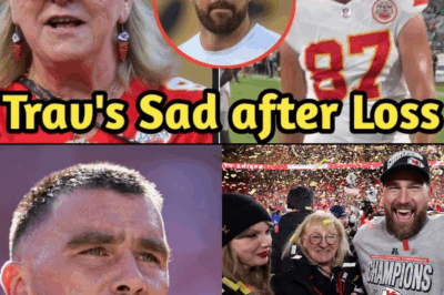 A Mother’s Embrace: Inside Travis Kelce’s Heartbreak and the Viral Moment That Eclipsed a Devastating Loss BB