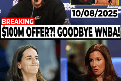 The $100 Million Power Play: How a Shocking Offer to Caitlin Clark Could End a Commissioner’s Career and Redefine Women’s Basketball BB