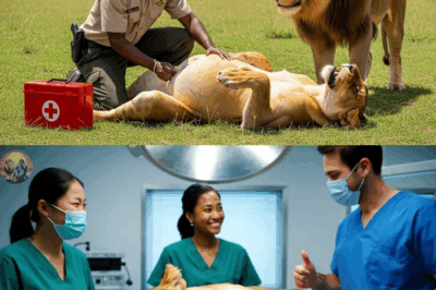 Rescuer Helps Lioness Who Couldn’t Give Birth, Then Something Miraculous Happened!BB