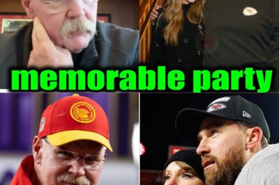 Andy Reid Breaks Down in Tears as He Reveals the Untold Story Behind the Chiefs’ Wild Victory Party with Taylor Swift and Travis Kelce — What Really Happened That Night?