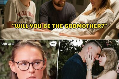 Inside the Delivery Room Drama: Taylor Swift Held Kylie Kelce’s Hand Through Labor — But It Was Kylie’s Heartfelt Question That Left Travis Kelce Completely Speechless and in Tears