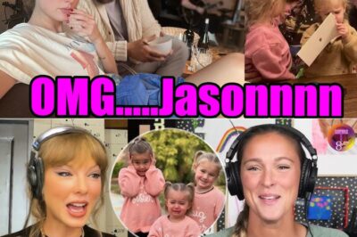 Taylor Swift Finally CONFIRMS the One Person Who Looks EXACTLY Like Uncle Travis — and What Happened Next Left Jason and Kylie Kelce Completely SPEECHLESS in Front of Everyone!