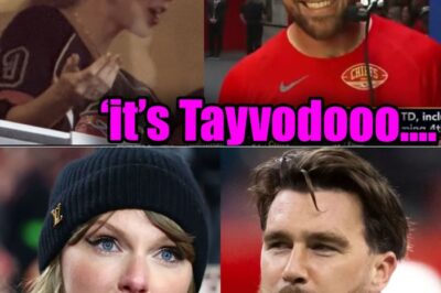 Travis Kelce’s Voice Cracks as He Talks About Fiancée Taylor Swift After the Chiefs’ Big Win — What He Said in That Emotional Postgame Moment Has Everyone Wondering What’s Really Going On Between Them!