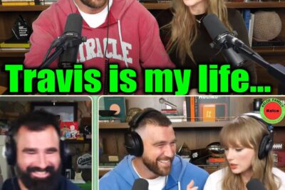 Travis Kelce Left Speechless as Taylor Swift Publicly Reveals the Truth About Him on New Heights Podcast — What She Said About His Character Has Fans in Total Shock and Melting Hearts Across the Internet!
