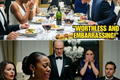 He Publicly Spat on His Black Wife During Family Dinner—But What Happened Next Left Everyone Speechless When They Discovered She Secretly Owned 90% of the Company He Thought Was His
