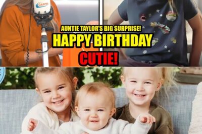 Kylie Kelce Breaks Down in Tears After Auntie Taylor Swift’s Heart-Melting Surprise — You Won’t Believe What the Pop Superstar Did for Little Wyatt’s 6th Birthday That Left Everyone Speechless and Crying Tears of Joy!