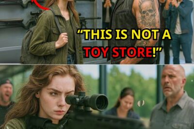 Everyone Laughed When This Elderly Woman Walked Into the G*n Store — But When a Decorated Military Commander Suddenly Entered, Snapped to Attention, and Saluted Her, the Entire Room Fell Silent as Her Hidden Past Was Finally Revealed