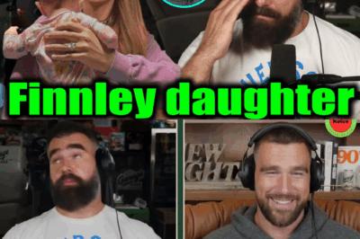 Jason Kelce burst into tears of happiness as Taylor Swift called Baby Finnley her lovely daughter BB