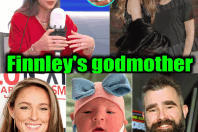 Taylor Swift confirms she is godmother to Finnley daughter of Kylie & Jason Kelce at interview BB