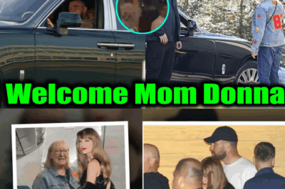 Travis Kelce & Fiancée Taylor Swift pick up mom Donna Kelce before Chiefs vs Commanders game BB